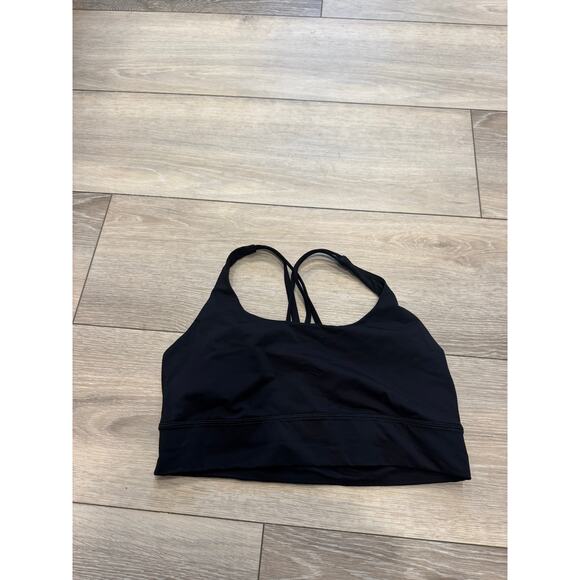 Lululemon Energy Bra *Long Line Black size 14 - Picture 2 of 3